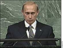 Vladimir Putin, Russian President